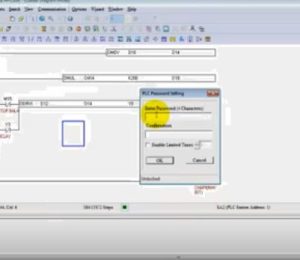 نحوه پسورد دهی به پی ال سی دلتا